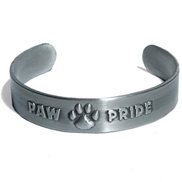 Metal Cuff Bracelet - Paw Pride