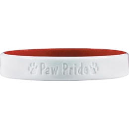 Engraved Silicone Wristband - Paw Pride