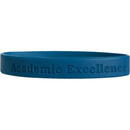 Engraved Silicone Wristband - Academic Excellence