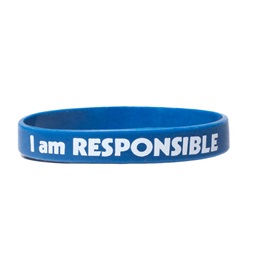 I Am Responsible Silicone Wristband