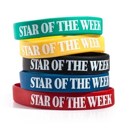 Star of the Week Wristband - Black