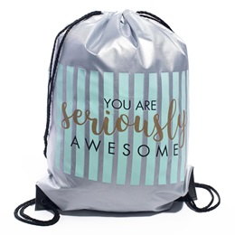 Drawstring Bag -  Seriously Awesome