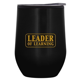 Stemless Steel Tumbler - Leader of Learning