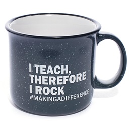 Campfire Mug - I Teach Therefore I Rock