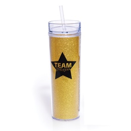 Appreciation Glitter Tumbler - Team Player