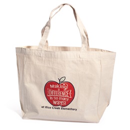 Full-color Custom Tote Bag - Making A Difference Apple