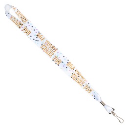 Lanyard - Thank You Confetti