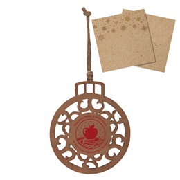 Balsa Wood Shaped Ornament