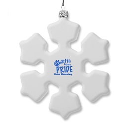 Custom Snowflake Ornament