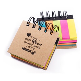 Sticky Note Book - Big Heart/Little Minds