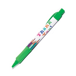 Green Thank You Pen - Colored Pencils