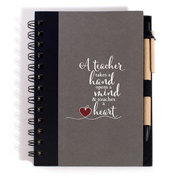 Spiral Notebook - A Teacher Takes A Hand