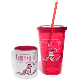 Mug and Tumbler Gift Set - You Made the Nice List