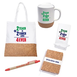 Teacher Appreciation Gift Set - 2 Teach is 2 Touch Lives 4 Ever