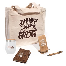 Appreciation Gift Set - Thanks For Helping Us Grow