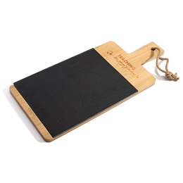 Bamboo and Slate Charcuterie Cutting Board - Teaching is My Jam