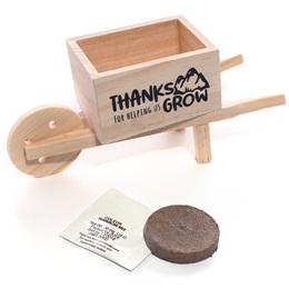 Thanks For Helping Us Grow Wheelbarrow Planter Kit