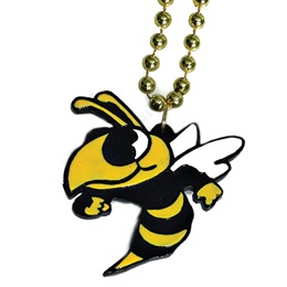 Hornet Mascot Necklace