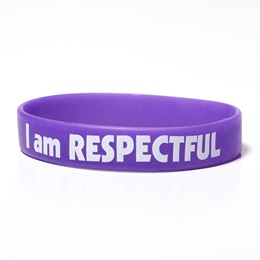 I Am Respectful Silicone Wristband