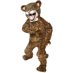 jaguar leopard mascot costume