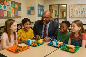 lunch with principal as an award
